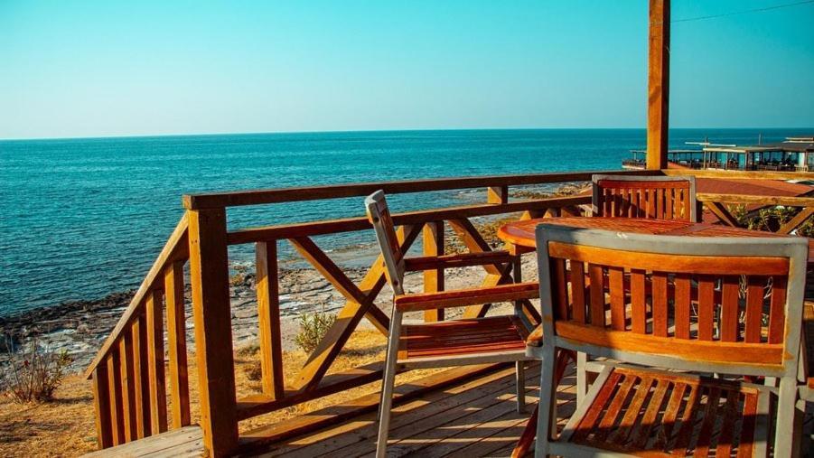 Zambak Holiday Village & Restaurant Superb Seafront Location ! Agios Georgios  Ngoại thất bức ảnh